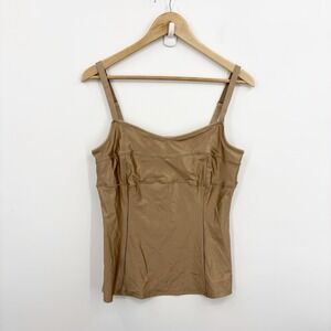 Aritzia Ten Bustier Cami Top Women Large Satinette Nocturne Festival Indie Glam